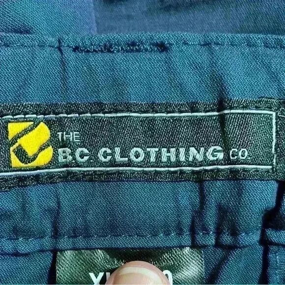 B.C. Clothing Co. Convertible Pant XL x 30 Navy Outdoor Hiking Cargo Utility NWT - Picture 11 of 13